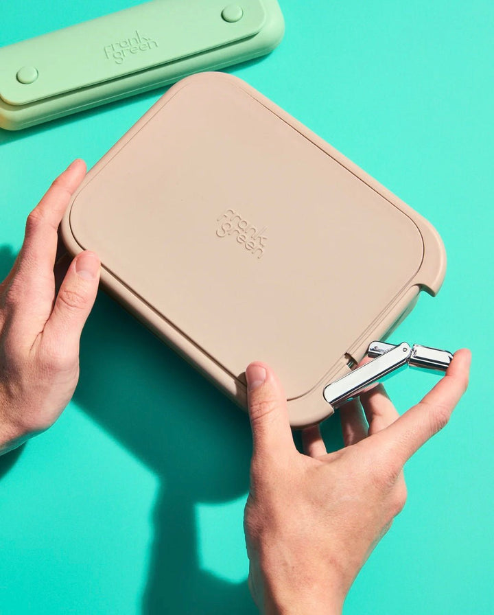 Lunch Container with Silicon Lid - Sky Blue lunch box Frank Green