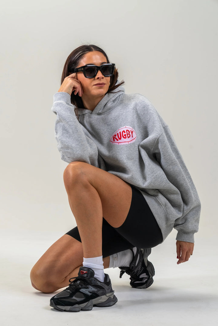 Maku - RUGBY Unisex Hoodie - GREY Windcheater Maku