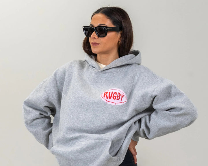 Maku - RUGBY Unisex Hoodie - GREY Windcheater Maku