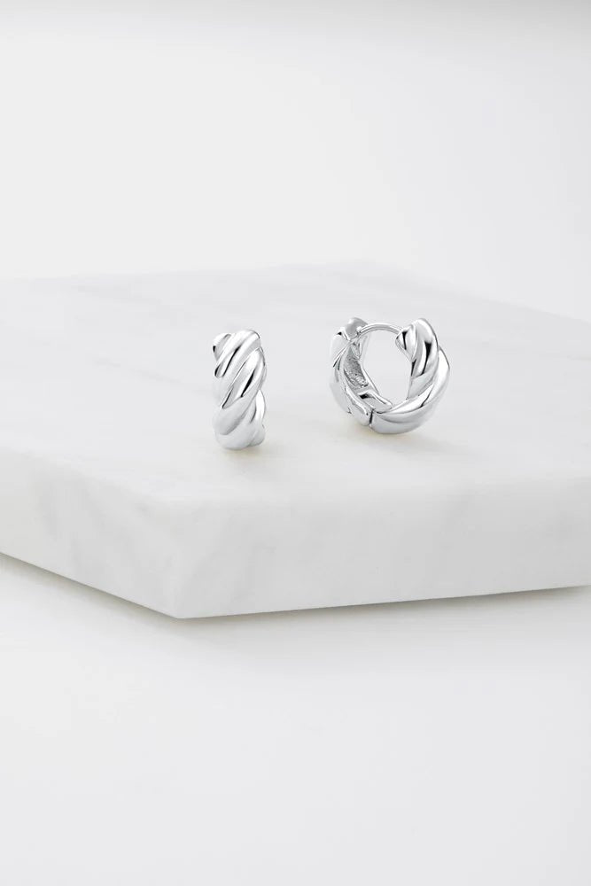 Maya Hoop Silver earing Zafino Jewellery