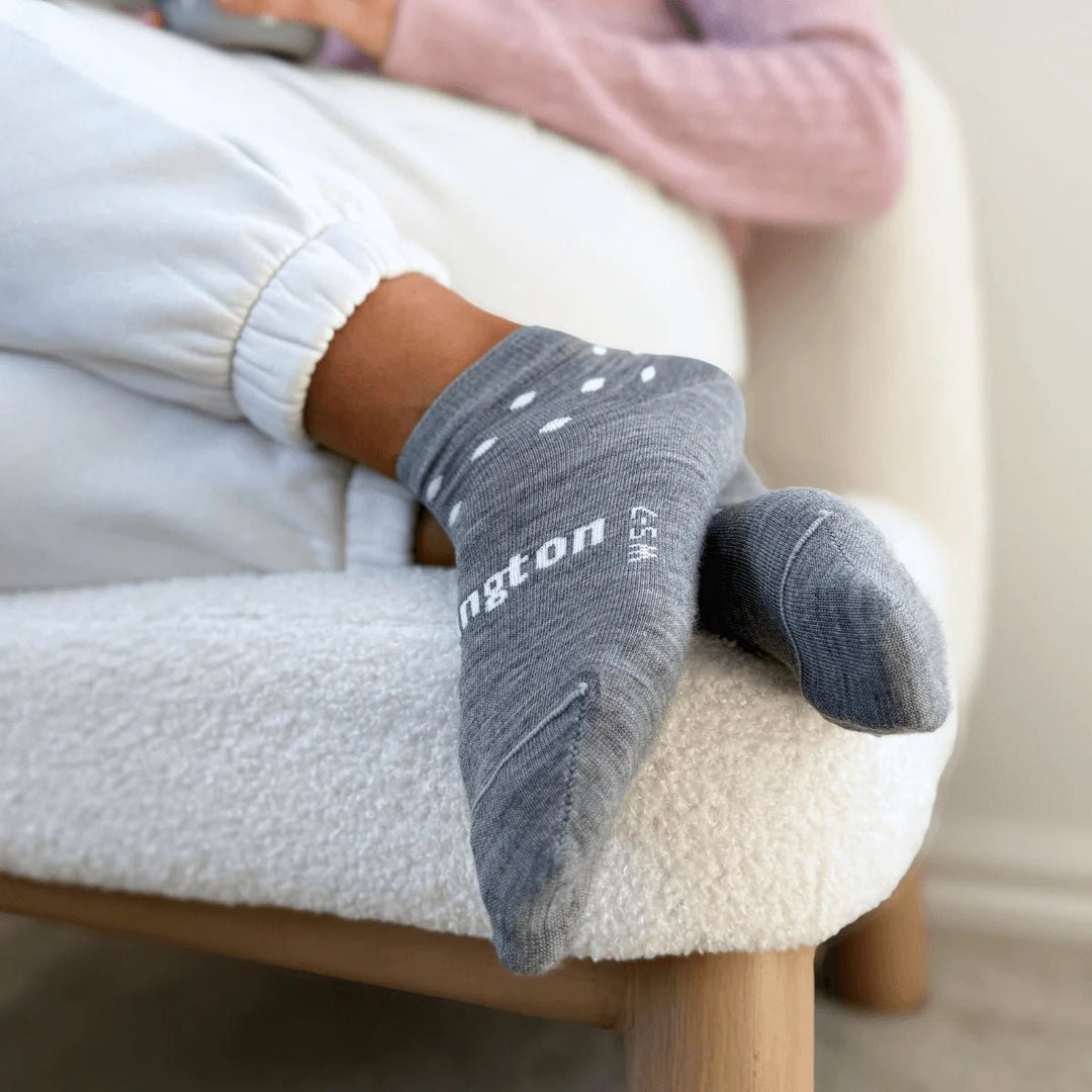 MERINO Wool Ankle Socks Woman - Snow socks Lamington