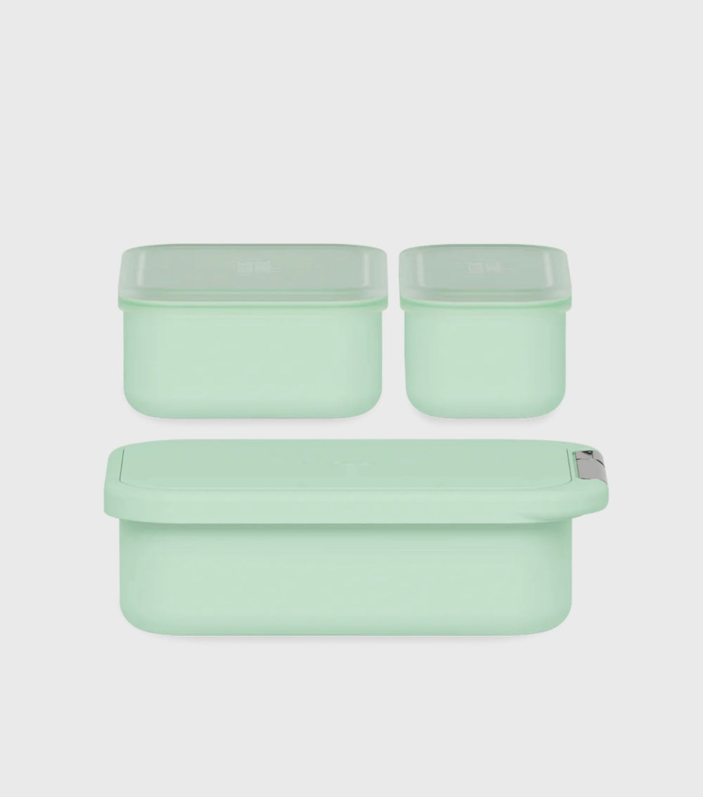 Lunch Container with Silicon Lid - Mint Gelato lunch box Frank Green