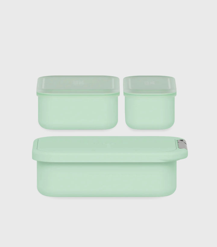 Lunch Container with Silicon Lid - Mint Gelato lunch box Frank Green