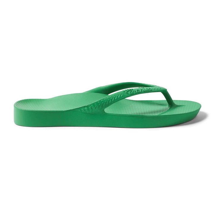 Archies Arch support Kelly Green Thongs Shoes Archies