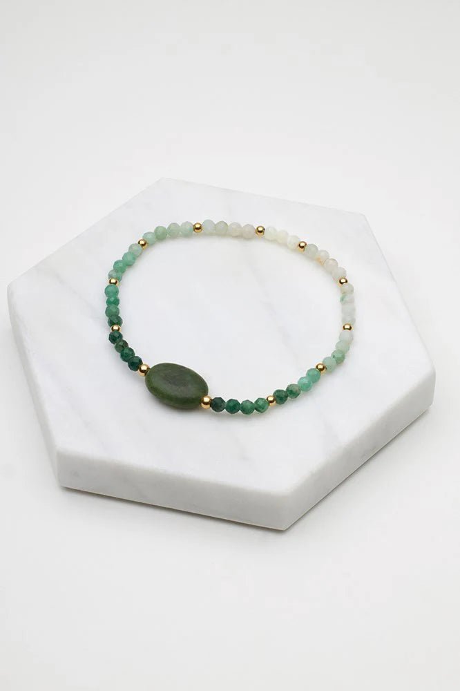 Pia Bracelet - Olive bracelet Zafino Jewellery