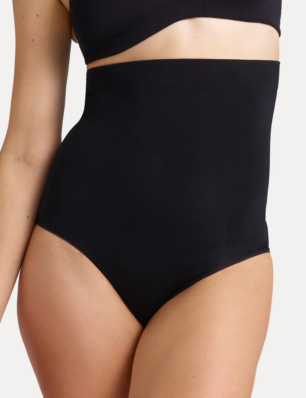 Powerlite High Waisted Brief - BLACK Undergarments Ambra