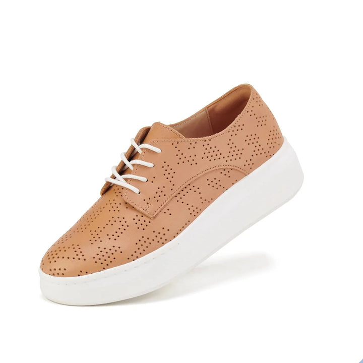 Derby City Maze - tan / rose ROLLIE Shoes Rollie