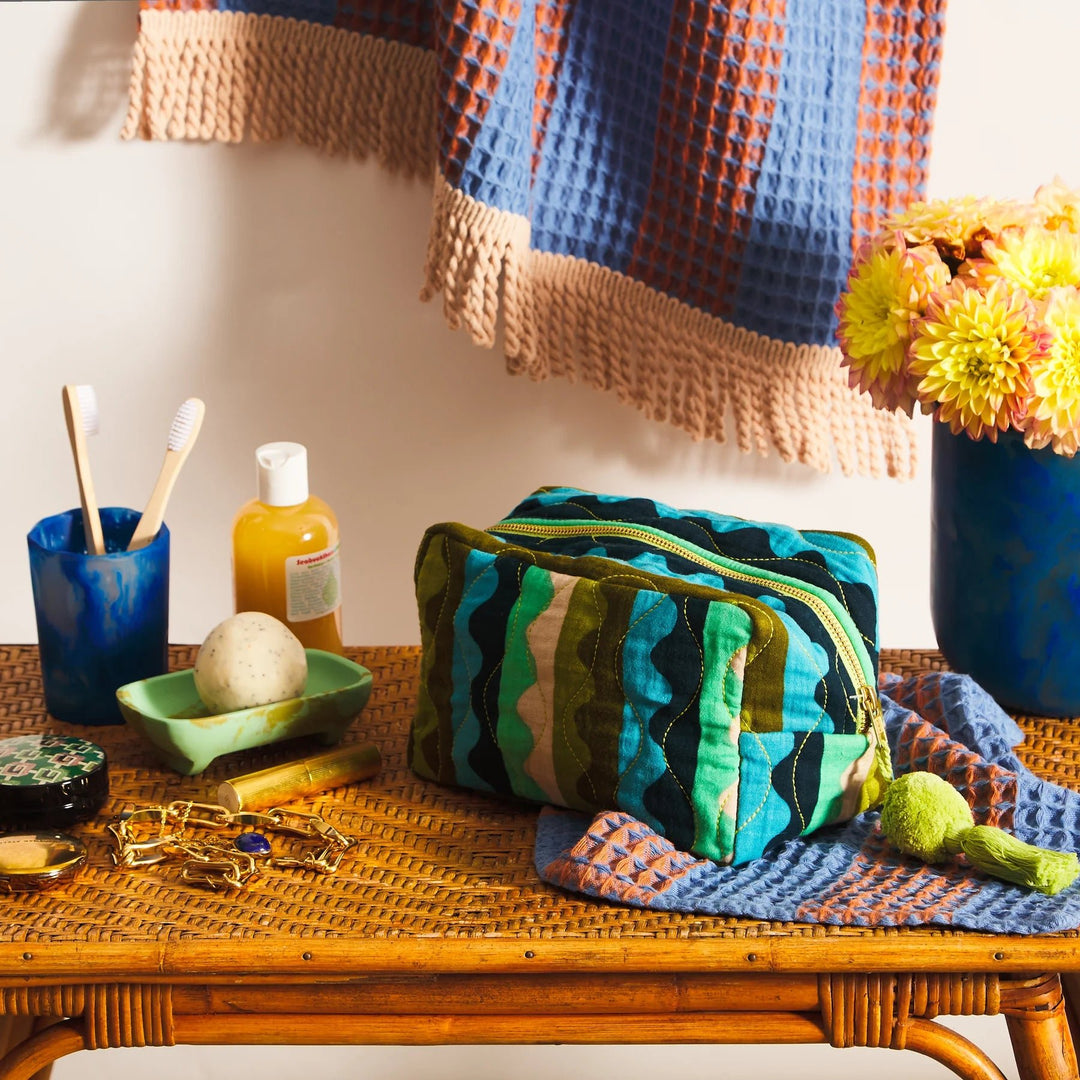 Sage and Clare - Bungee Beauty Bag Cosmetic & Toiletry Bags Sage & Clare