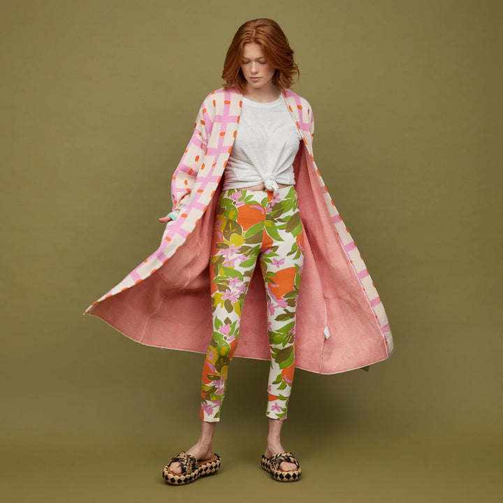 Sage & Clare Culver Jacquard robe sleepwear Sage & Clare