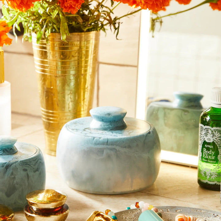 Sage & Clare Halleck Cannister - Smoke bath Sage & Clare