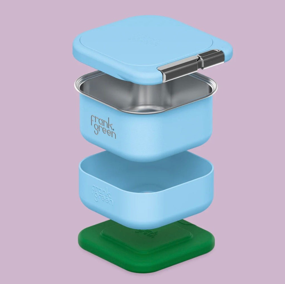 Frank Green Snack Container Ice Brick lunch box Frank Green