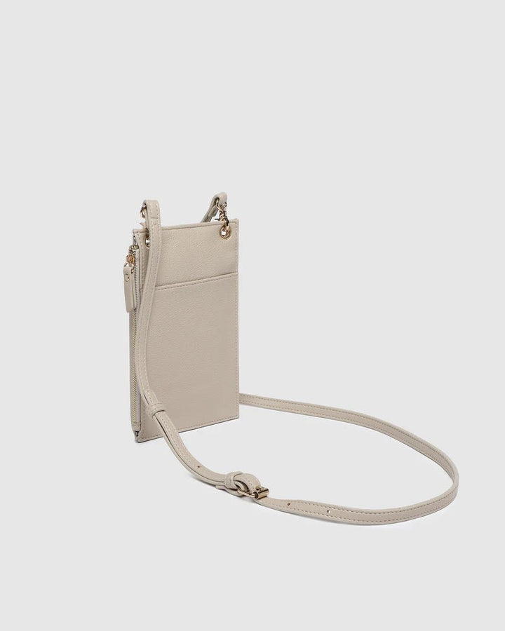 Suki Phone Bag - Almond Handbag Louenhide