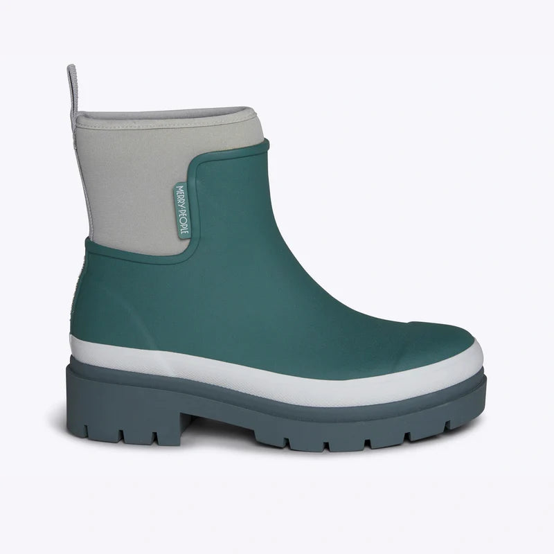 Merry People Tully Boot - Teal Gumboot Merry People   