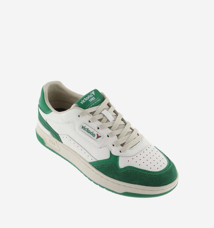 Unisex single-colour retro trainers Emerald Green Shoes Victoria Shoes