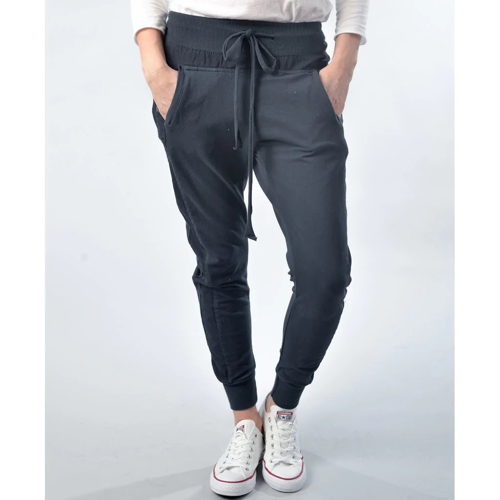 The Ultimate Joggers By Suzy D London Navy Bottoms Suzy D   
