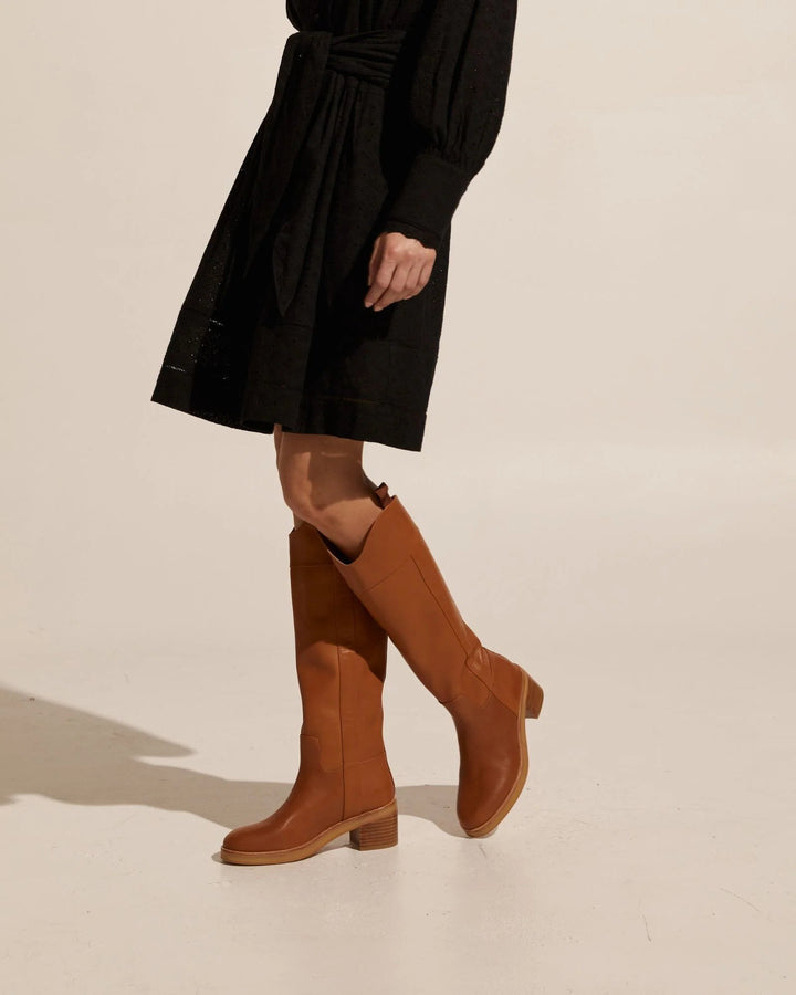 Baron Boot - Toffee Leather Shoes Zoe Kratzmann