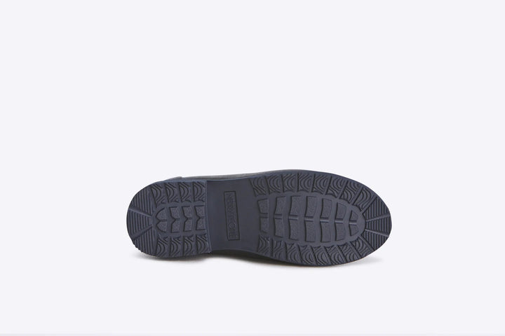 Bobbi Gumboot // Oxford Blue boots Merry People