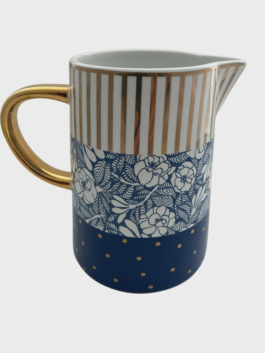 Carla Dinnage blue wildflower Jug General Carla Dinnage