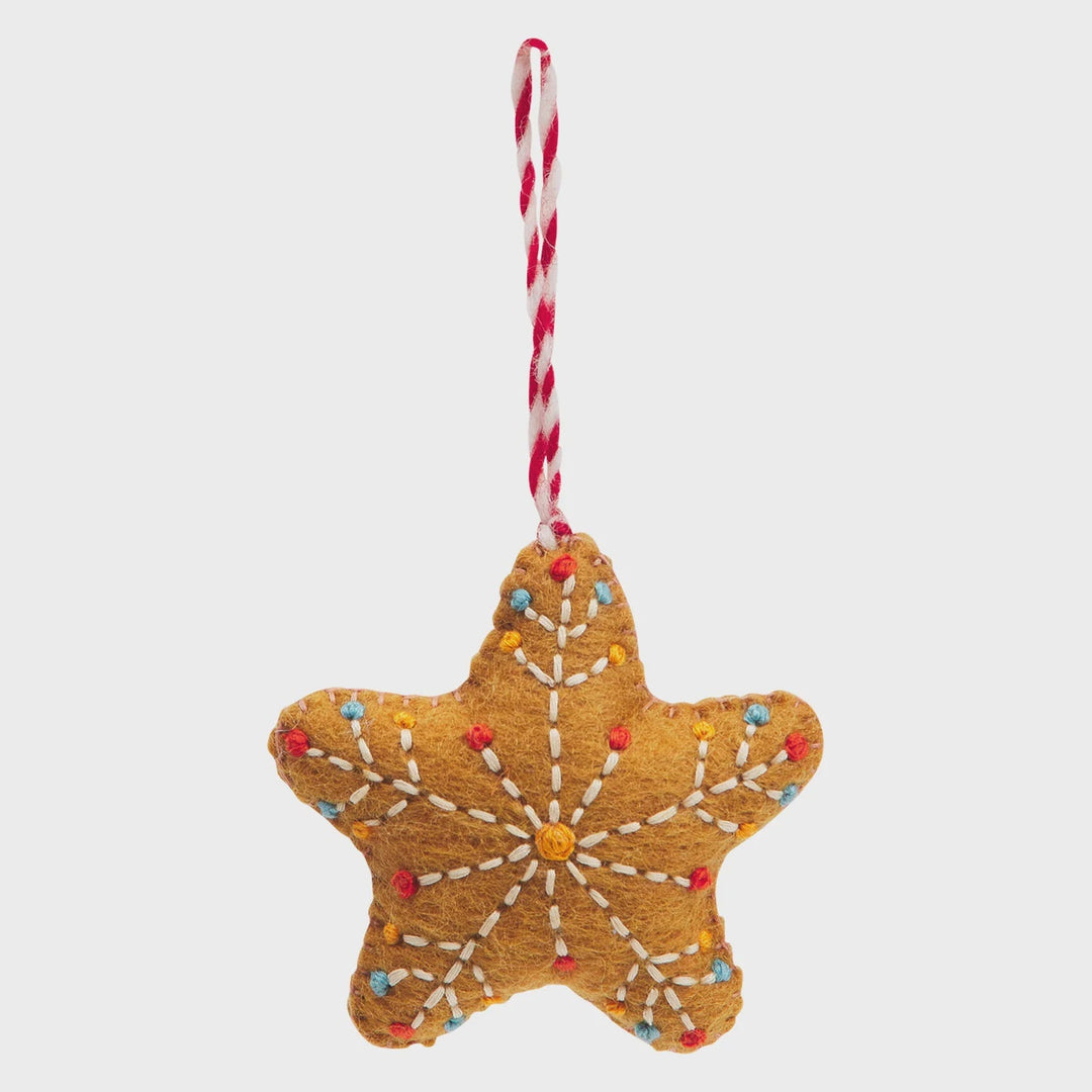 Chamise felt decoration Christmas Sage & Clare