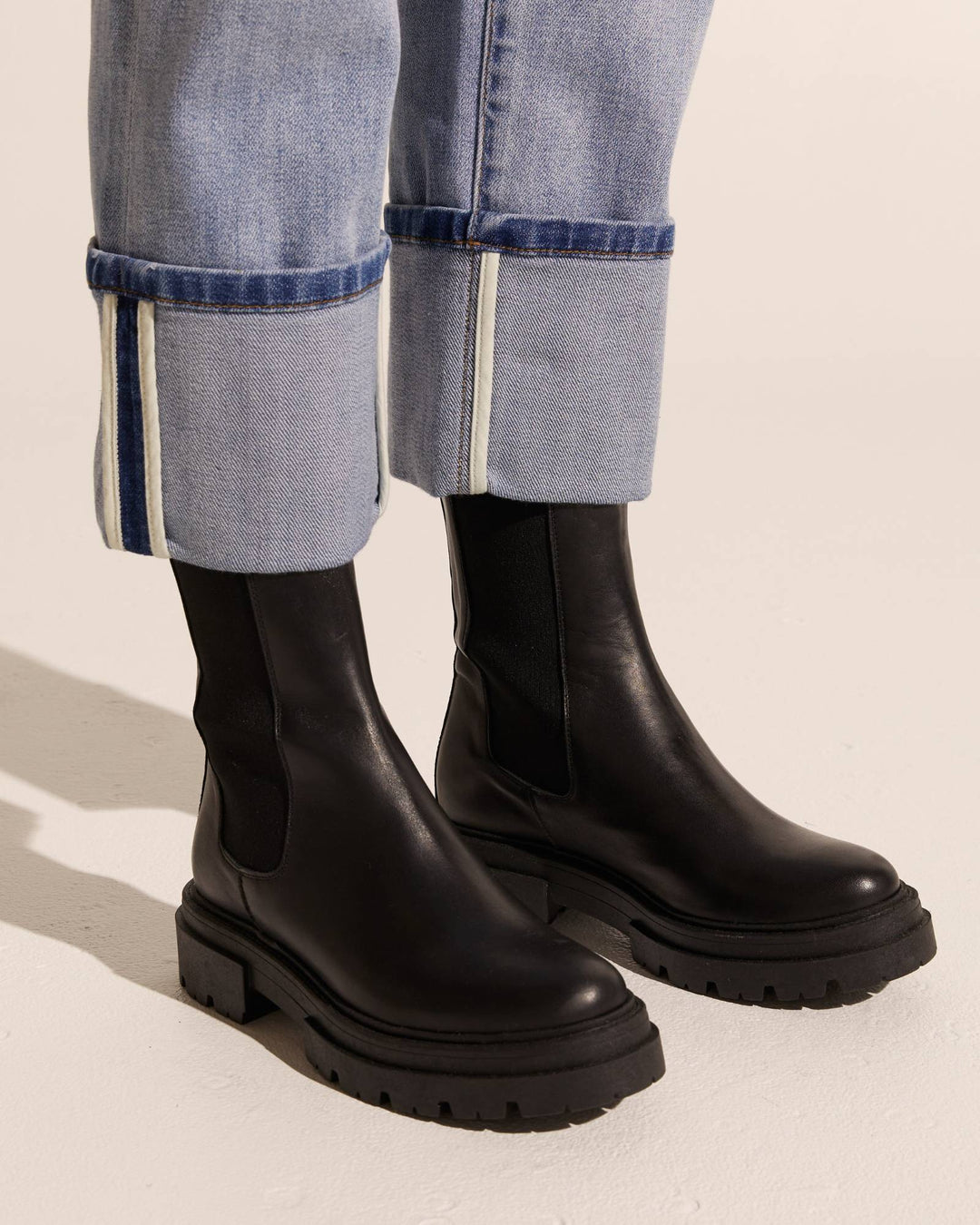 Derive Boot - Black Leather Shoes Zoe Kratzmann