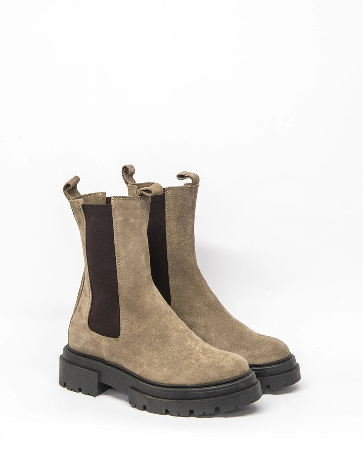 Derive Boot - Taupe Suede Shoes Zoe Kratzmann