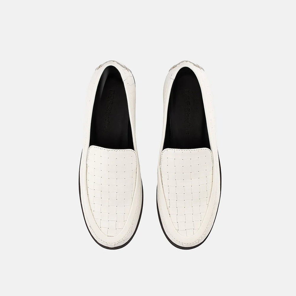 Emmie - Coconut Emboss Shoes Department of Finery