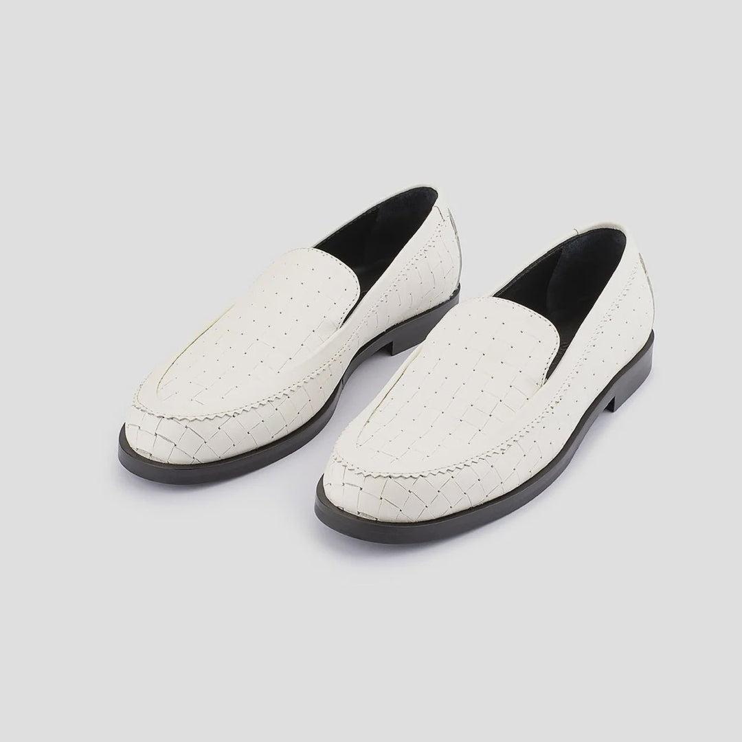 Emmie - Coconut Emboss Shoes Department of Finery