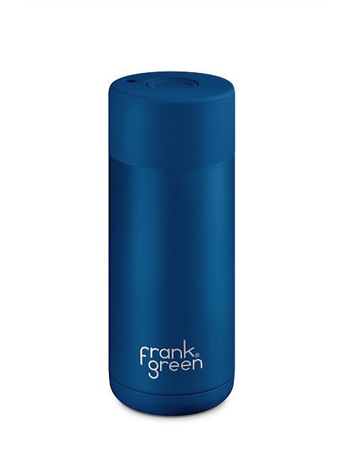 Frank Green Ceramic Reusable Cup - 16oz/475ml - DEEP OCEAN Drink Bottles Frank Green