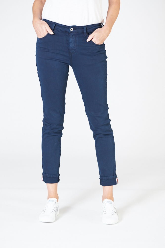 Italian Star Polo Denim Jean - Ink Jean Italian Star