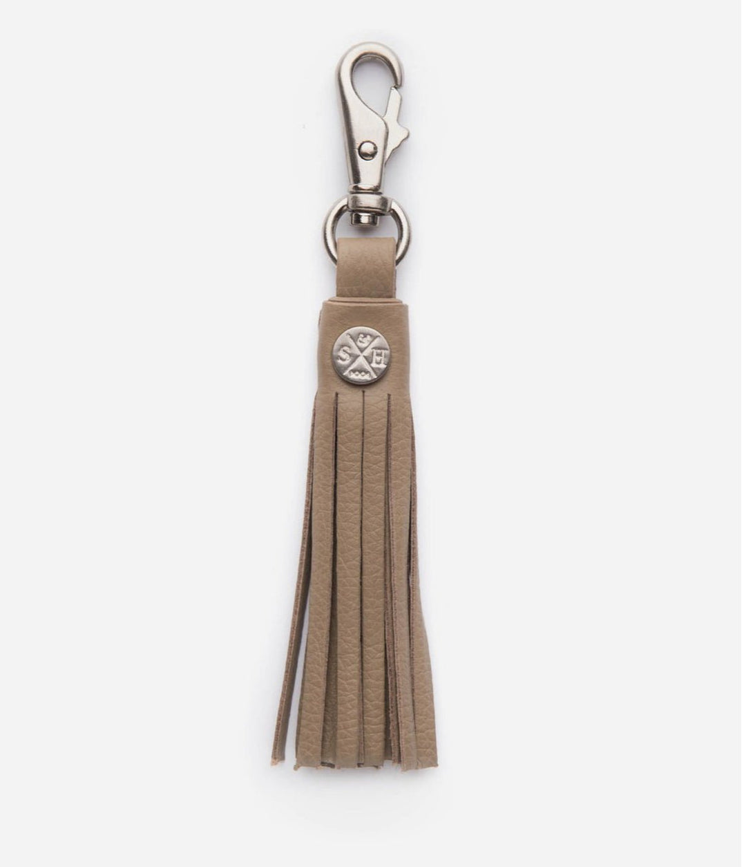Leather Tassle - Dusty Linen Accessories Stitch and Hide
