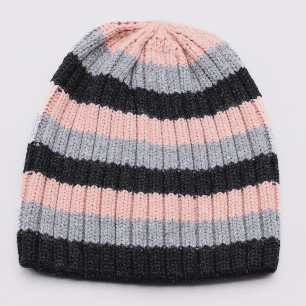 Love Kate Trio Striped Merino Wool Beanie - Crumble beanie Love Kate