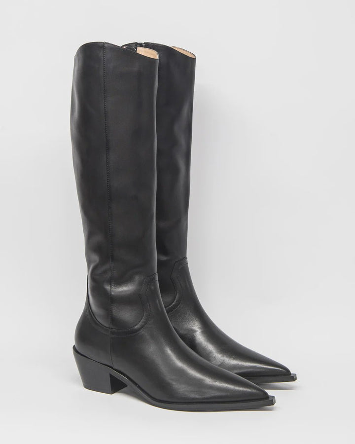 Ratify Boot - Black Leather Shoes Zoe Kratzmann