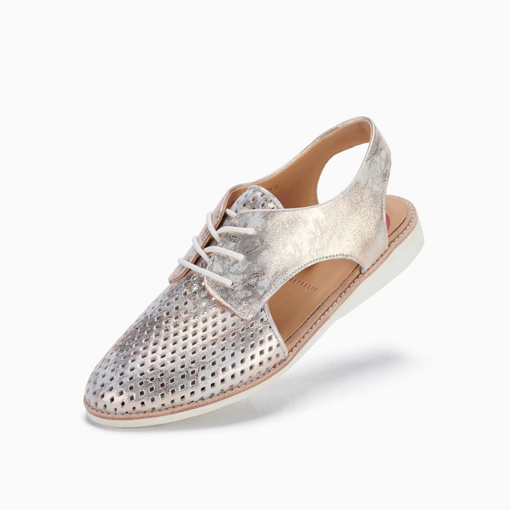 Slingback Punch Marble Shimmer ROLLIE Shoes Rollie