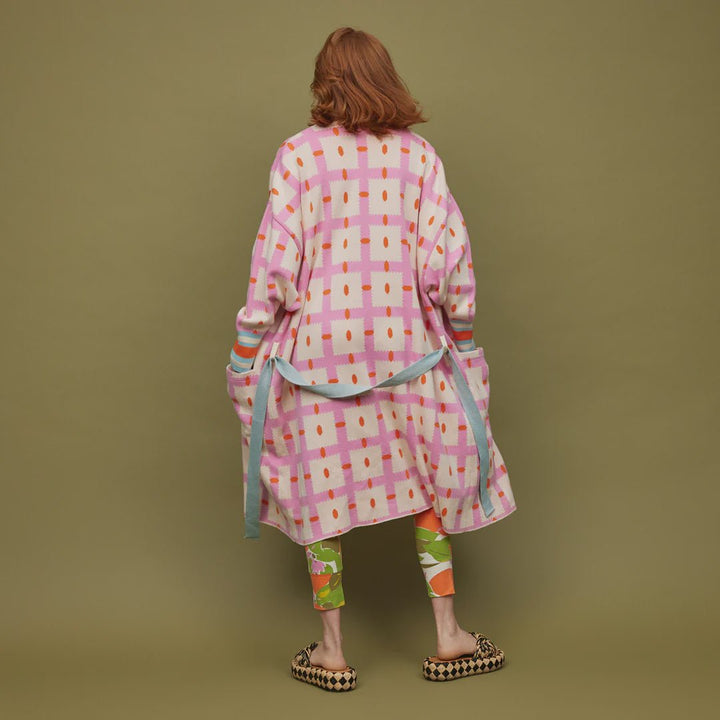 Sage & Clare Culver Jacquard robe sleepwear Sage & Clare