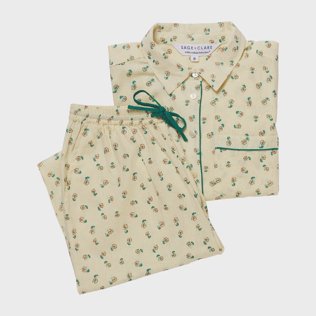 Sage & Clare Rye Floral Print Pyjamas Pyjama Sage & Clare