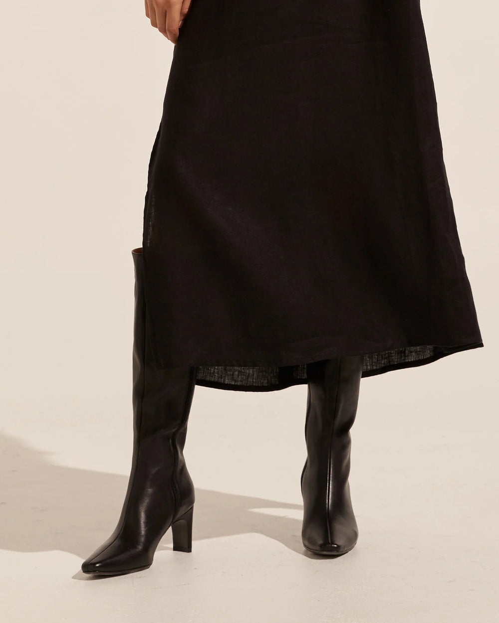 Steam Boot - Black Leather Shoes Zoe Kratzmann