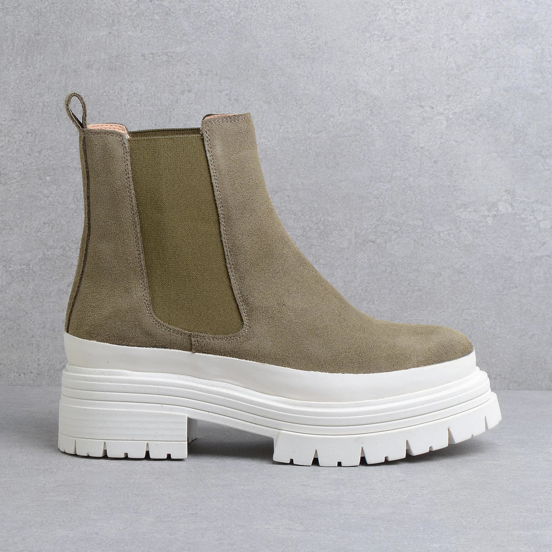 Suede taupe boots General KMB footwear