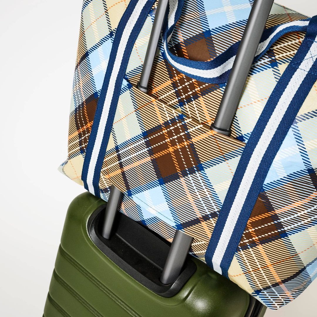 Zip Medium Tote – Country Plaid Project Ten Pty Ltd
