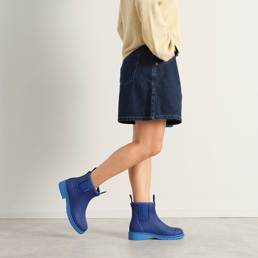 Bobbi Ankle Boot // Cobalt Blue Merry People