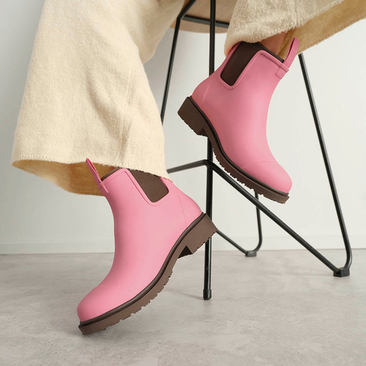Bobbi Ankle Boot // Musk Pink Merry People