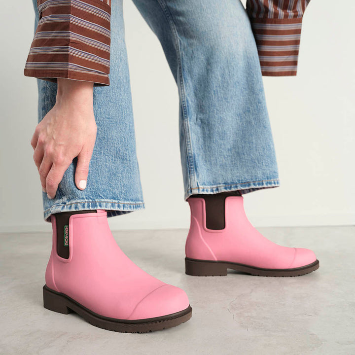 Bobbi Ankle Boot // Musk Pink Merry People