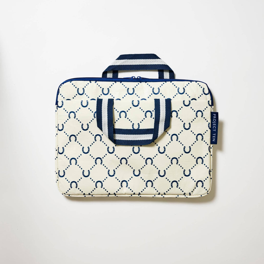 Laptop Case – Navy Horseshoe Project Ten Pty Ltd