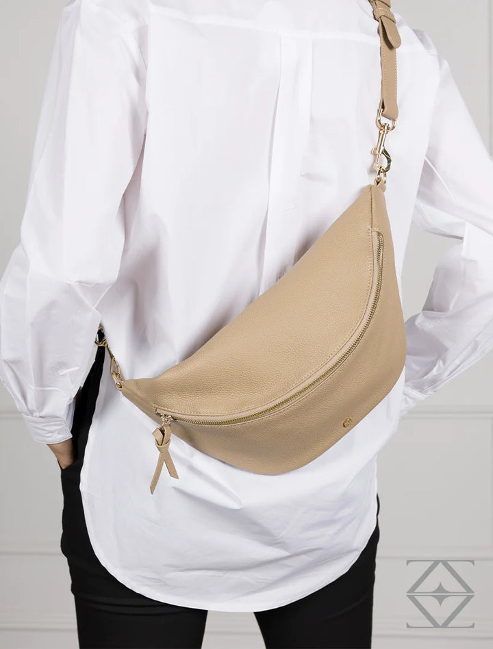 Brandi Sling Back Bag Hazelnut Accessories zjoosh   