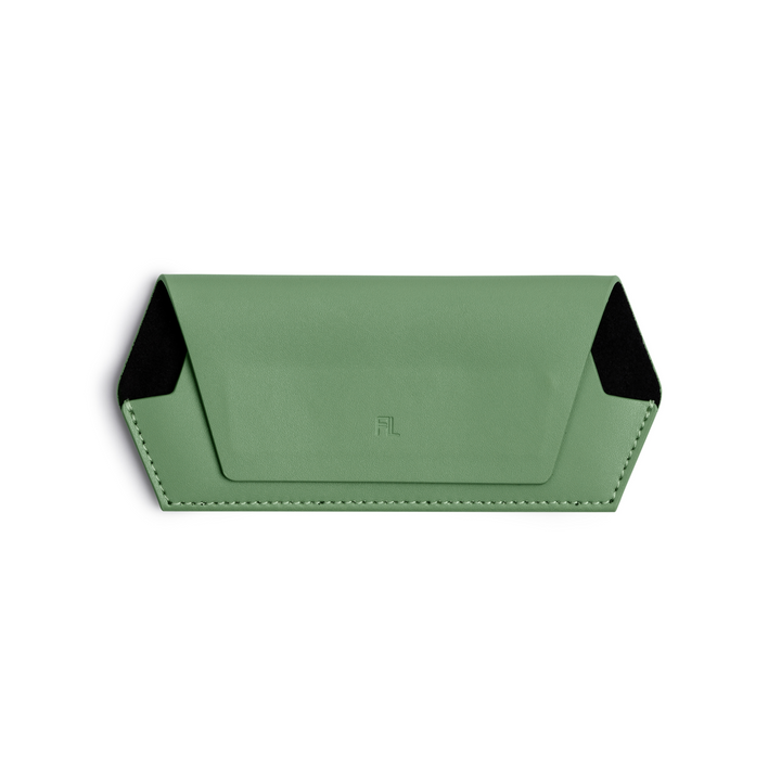 Fox and Leo glasses case - Sage Fox and Leo