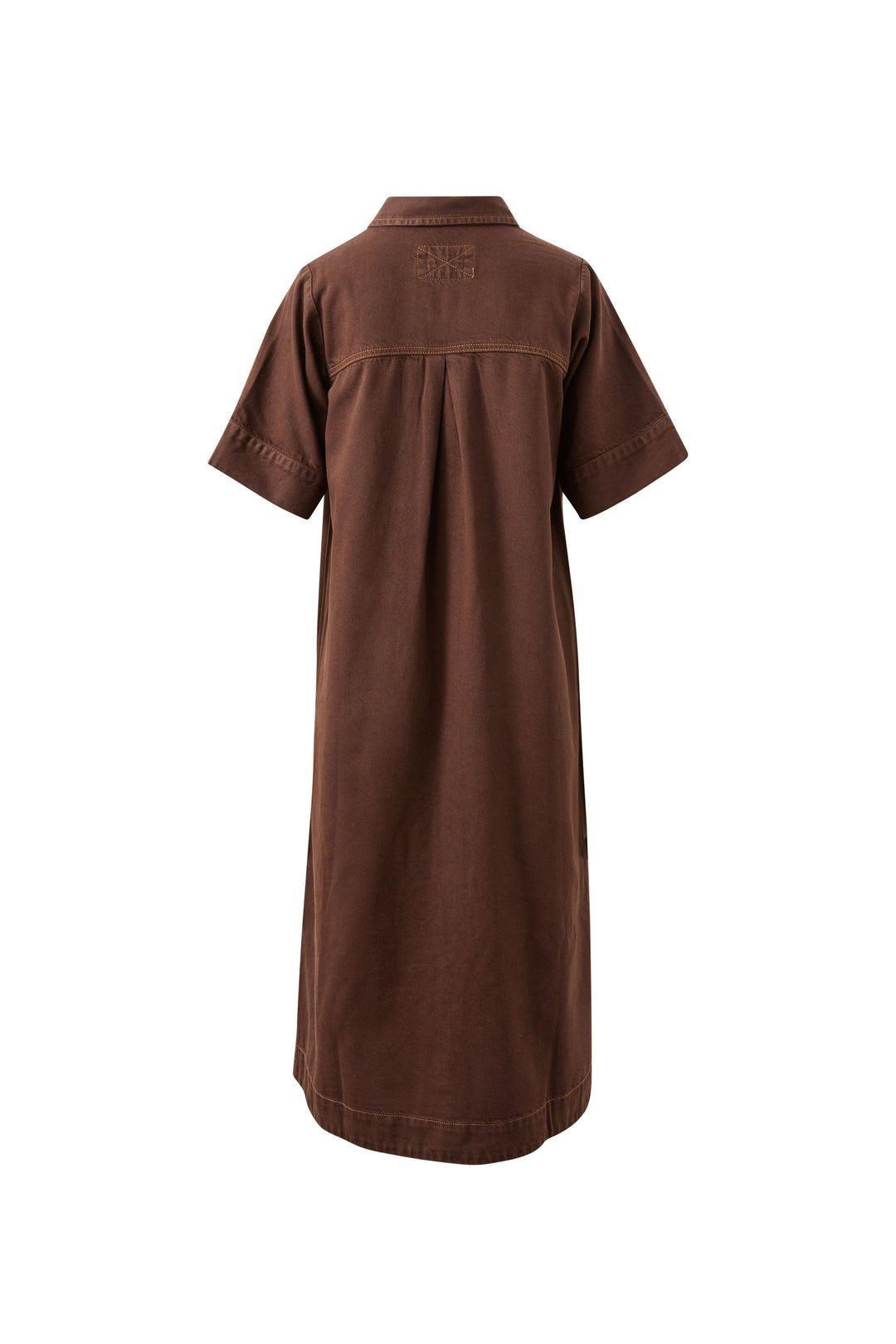 Ava Short Sleeve Midi Dress - Chocolate dress Ceres Life