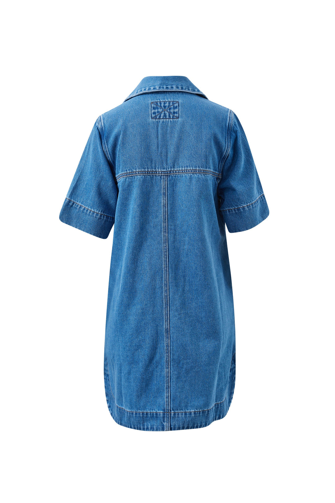 Bonnie Relaxed Shirt Dress - Fresh Indigo dress Ceres Life