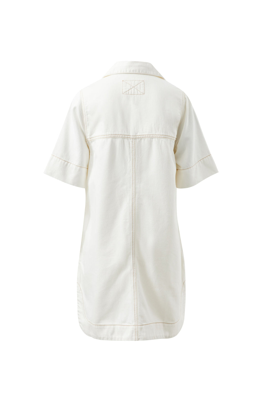 Bonnie Relaxed Shirt Dress - Fresh Ecru dress Ceres Life