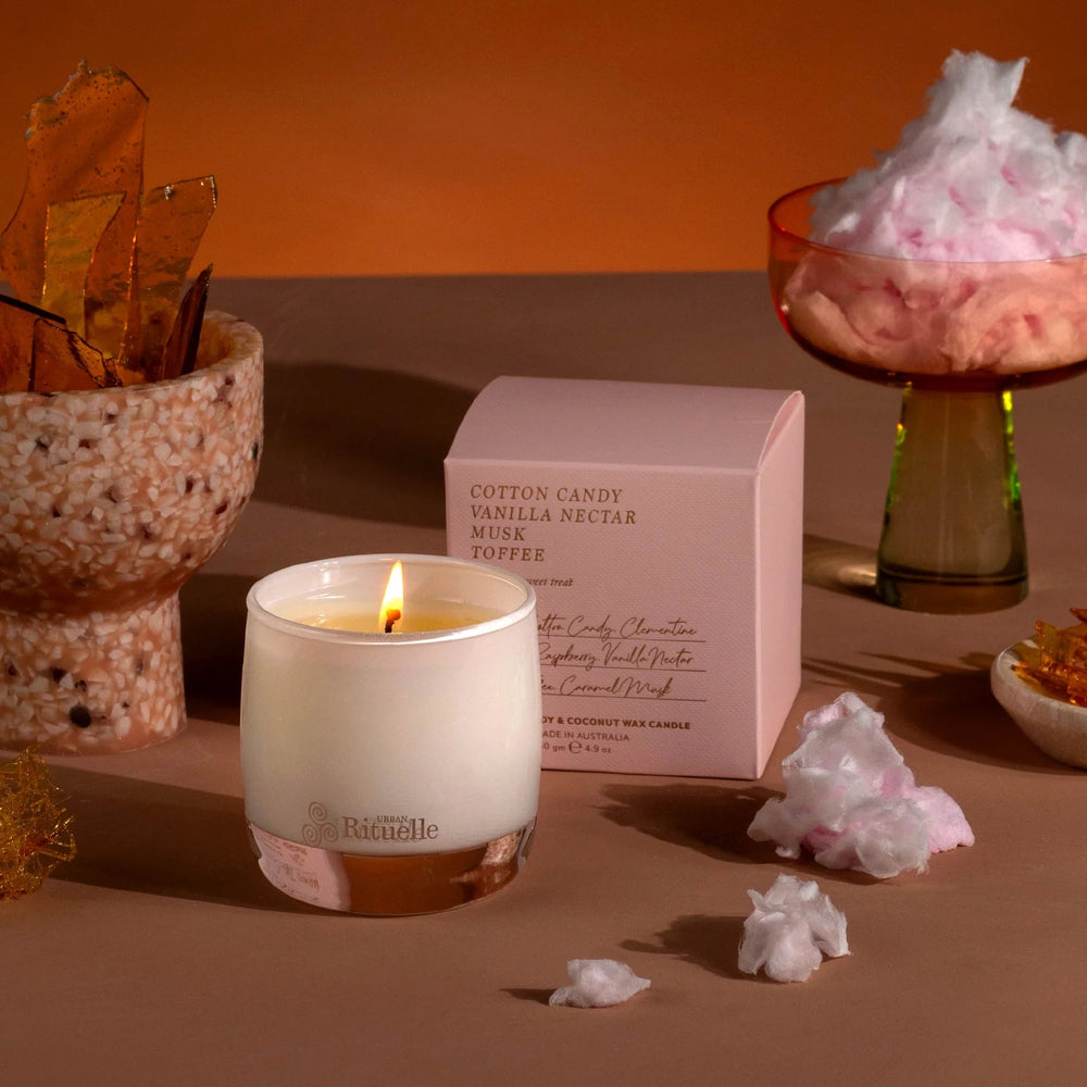 140gm Candle Cotton Candy Candles Urban Rituelle