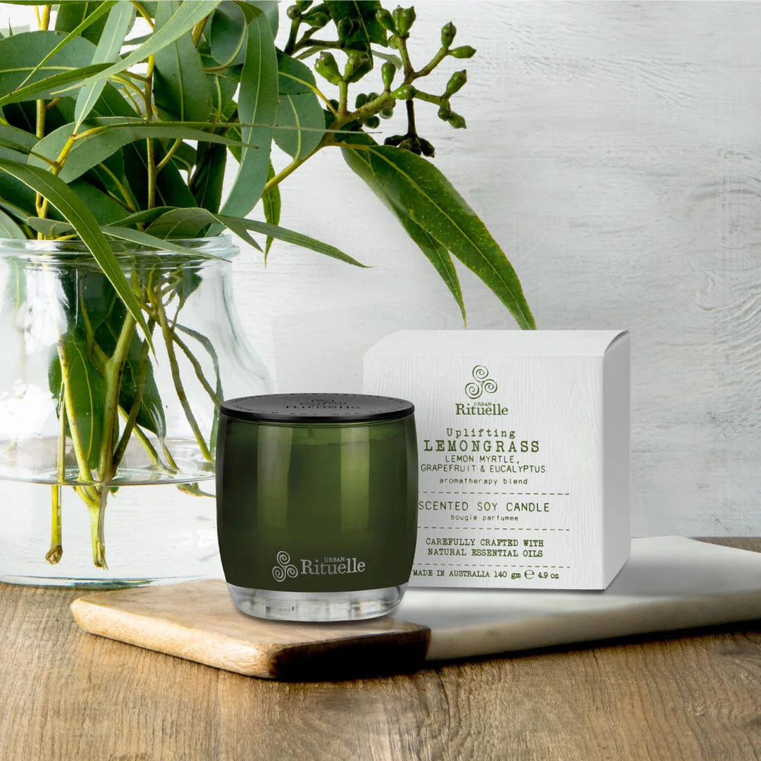 140gm Candle Lemongrass Candles Urban Rituelle