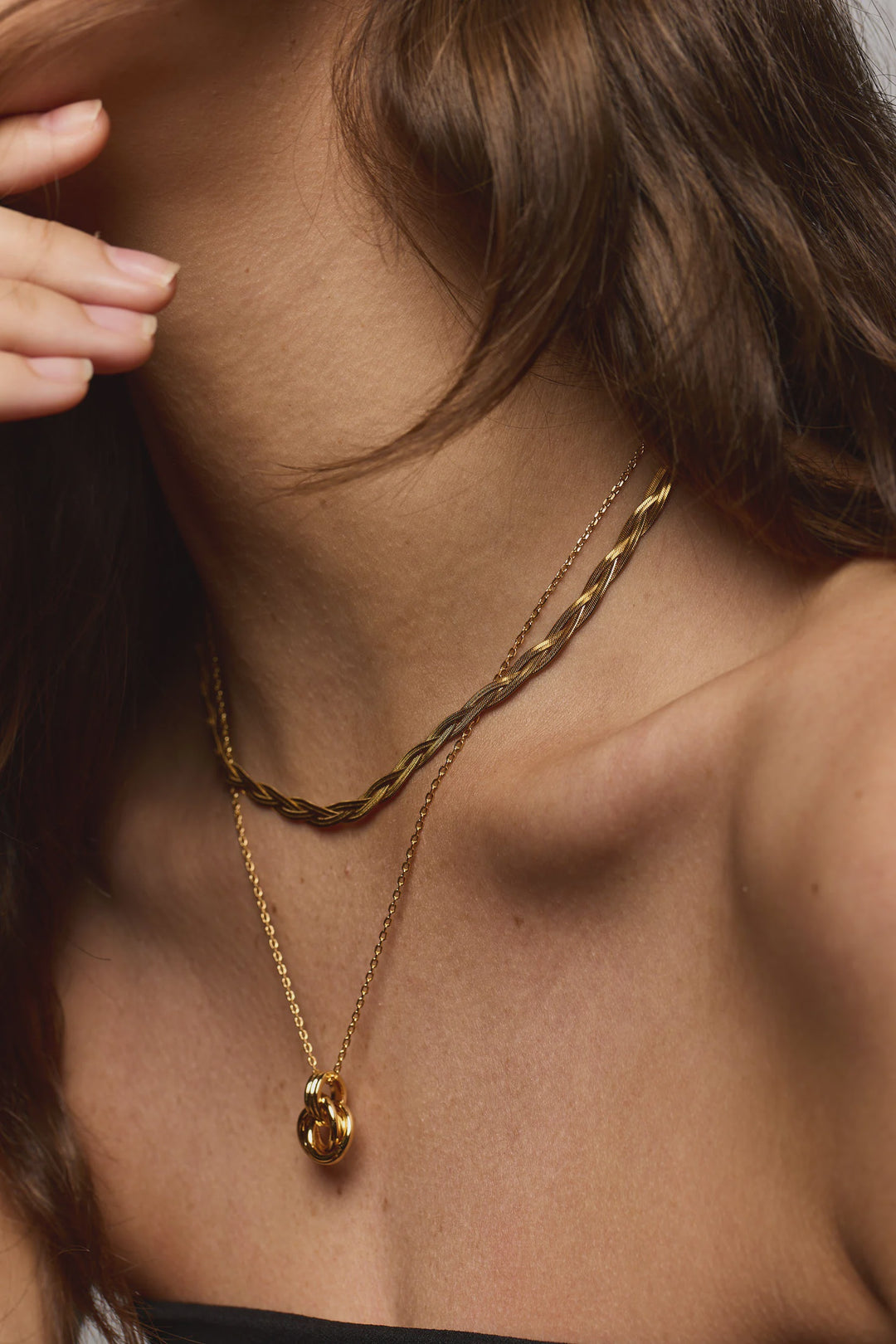 Poppy Necklace - Gold General Zafino Jewellery   
